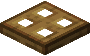 Oak Trapdoor Minecraft Oak Trapdoor